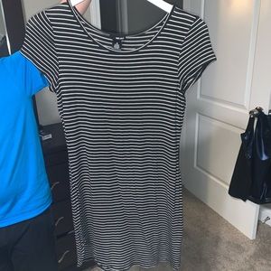 Wet Seal Striped T-shirt Dress